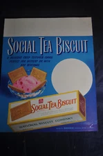 Social Tea Biscuit Store Display National Biscuit Company - NABISCO