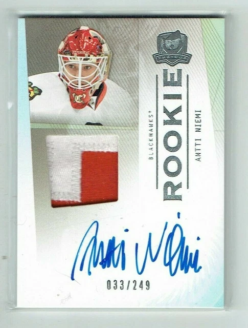 09-10 UD Upper Deck The Cup  Antti Niemi  /249  Special Listing for starscream_9