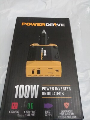 Powerdrive 100w Power Inverter Ondulateur Pwd100d