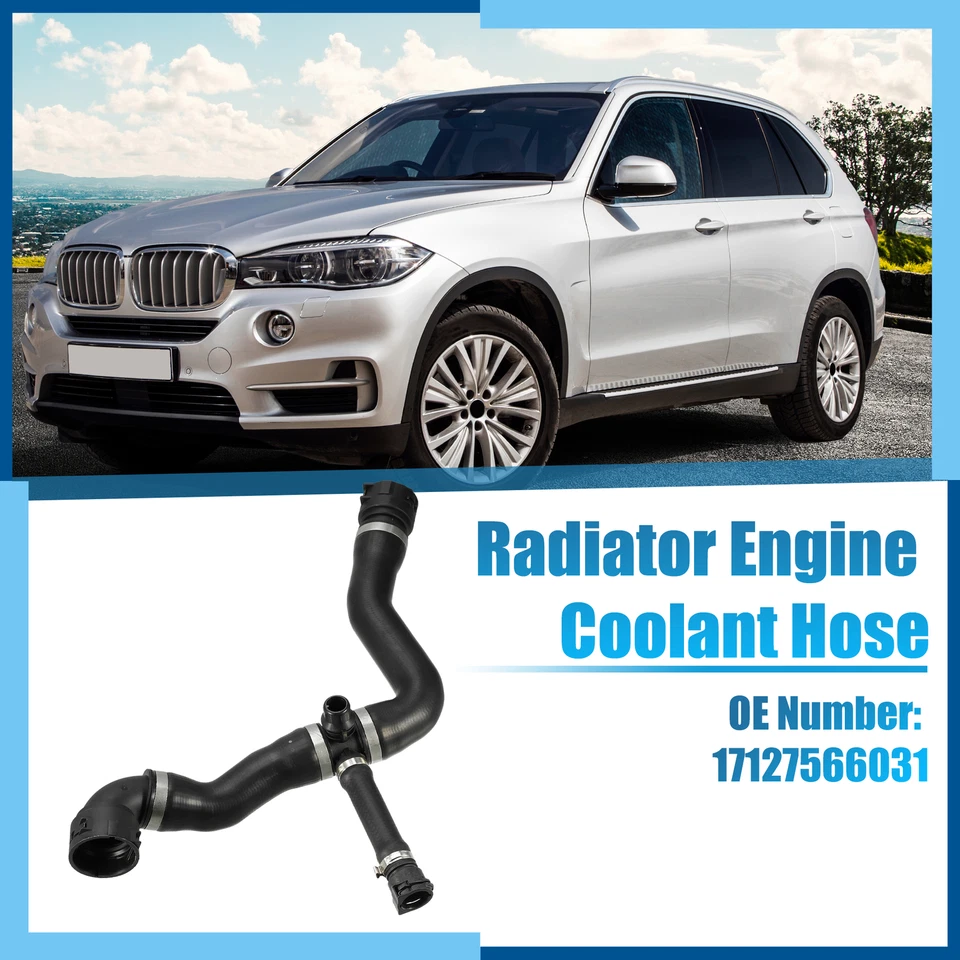 Paquete (1) Manguera de refrigerante del motor del radiador para BMW 118i 2012-2013 Foto 2 de 4