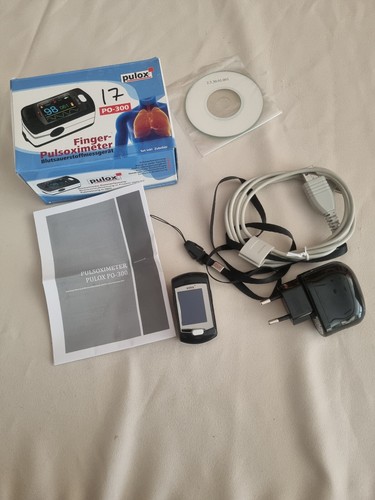 Pulsoximeter PULOX PO-300 schwarz