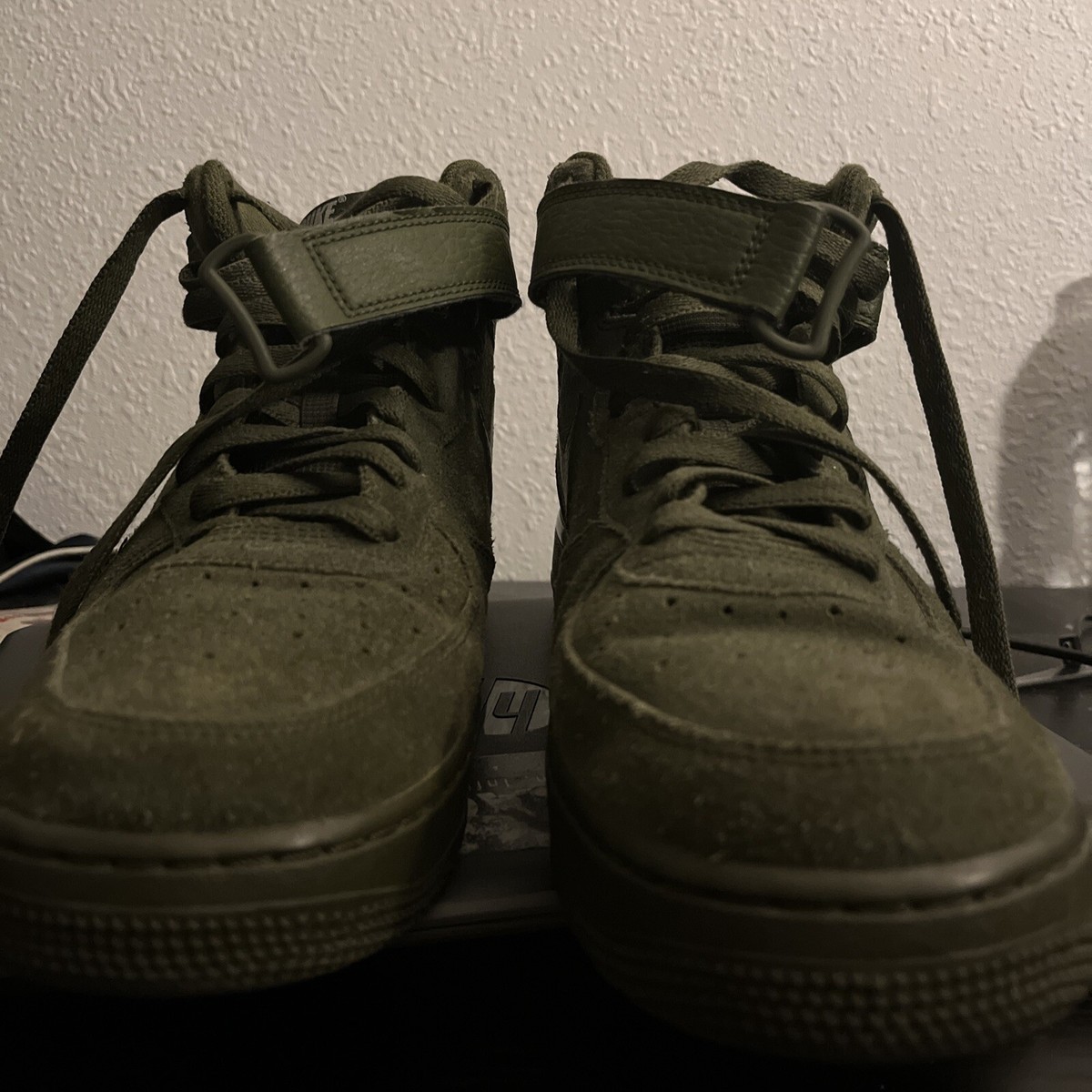Size 9 - Nike Air Force 1 '07 Mid Legion Green | eBay