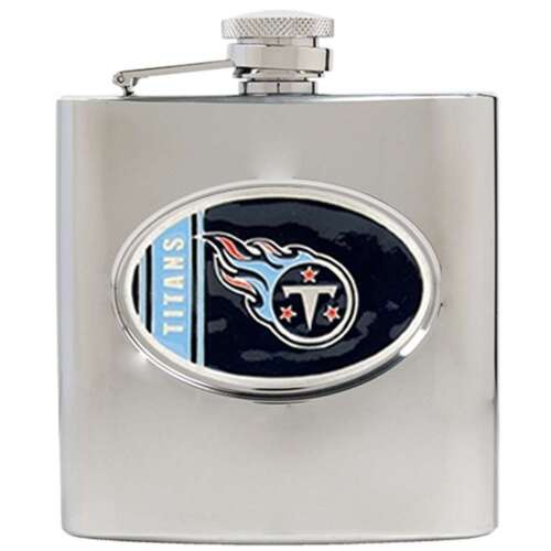 Tennessee Titans Stainless Steel Hip Flask - Picture 1 of 1