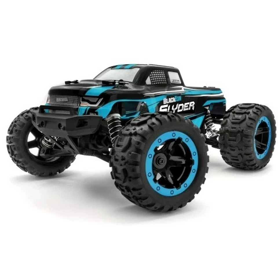 HPI Blackzon Slyder MT 1/16 4WD Electric Monster Truck - Blau 540104 - Bild 2 von 4