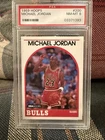 1989-90 Hoops #200 Michael Jordan PSA 8 Basketball Card NBA Bulls 89 1990