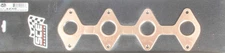 SCE Gaskets 4246 Pro Copper Header Gasket - 1.500 in Round Port- Pair