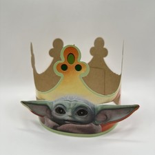 2026 Burger King Star Wars Grogu BK Crown Paper Crown New Collectible