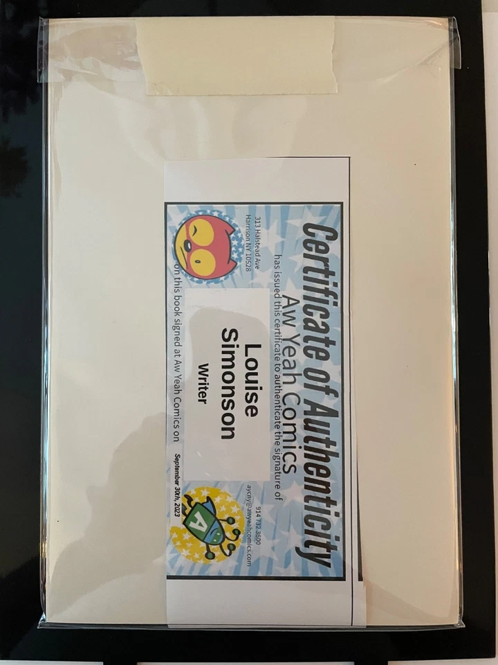 CABLE- BLOOD AND METAL #1, MARVEL Aug 11, 92/Oct 92, Australian NPV signed 1x - Image 3 of 4