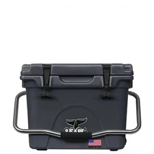 ORCA 20 Quart Hard Side Cooler Insulated Ice Chest Charcoal Gray