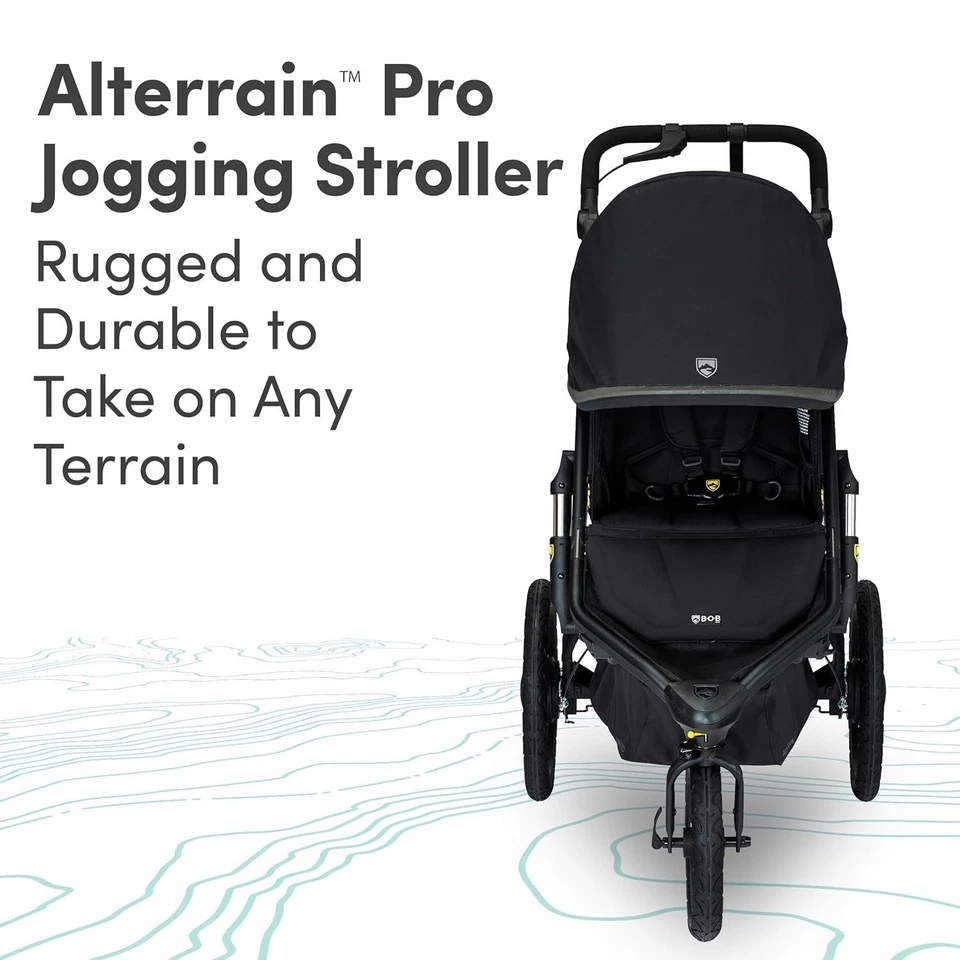 BOB Gear  Alterrain Pro Jogging stroller black - Image 4 of 4