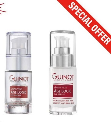 Guinot Age Logic Eye Cream + Eye Serum 15ml #kath