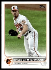 2022 Topps Bruce Zimmermann Baltimore Orioles #157