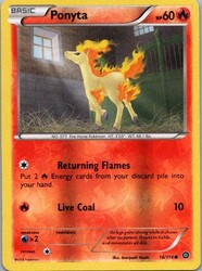 Ponyta 16/114 Reverse Holo Steam Siege