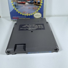 Hollywood Squares -- Nintendo NES Original Game & Rental Box w/ Instructions