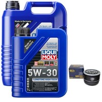 MotoröL Set High Tech 5W-30 Liqui Moly 6 Liter + ÖLfilter FüR Opel Omega Renault
