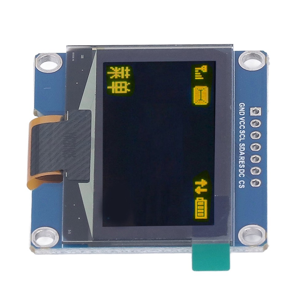 1.54 IPS OLED Display Module 128x64 SPI 7Pin SPD0301 Driver MRC129B ...