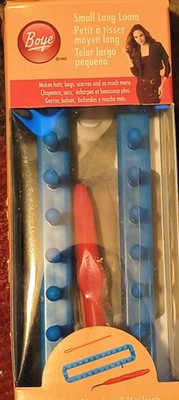 Boye Small Long Loom Knitting Board Loom for Knitting Projects and Crafting