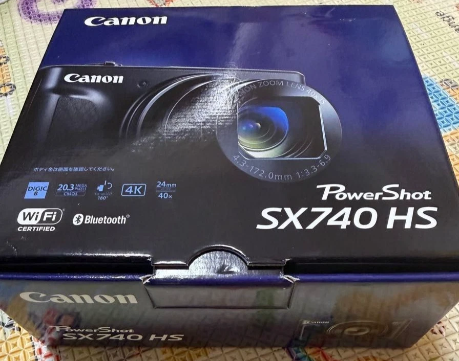 【新品・未使用品】Canon PowerShot SX740 HS Canon PowerShot SX740 HS | Superzoom Camera