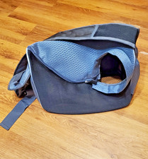 Pet Dog Sling Carrier Breathable Mesh Travel Hands Free By YUDODO Black