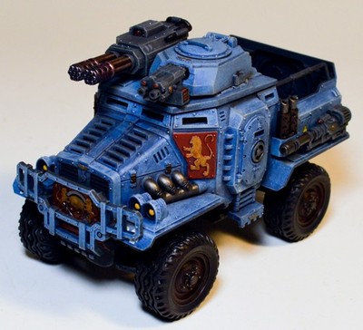 Warhammer 40k Astra Militarum Tempestus Scions Taurox Prime With Upgrades SP