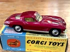 Vintage Boxed Corgi Toys 310 Chevrolet Corvette Stingray
