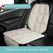 Rear Seat Protector Pad - Universal Faux Leather Backseat Cover