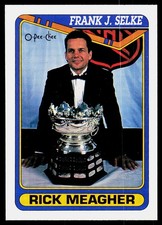 1990-91 O-Pee-Chee Rick Meagher #488 St. Louis Blues
