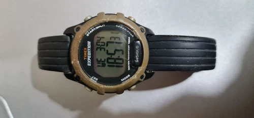 Timex Expedition Indiglo Vintage Alarm Chronograph Watch