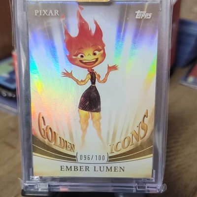 Topps Elemental Golden Icons Ember Lumen Serial #GI-93 Disney Pixar 2025