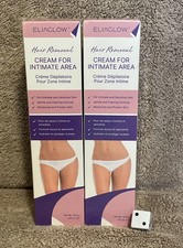 2 PACK Intimate area Hair Removal Cream Women Sensitive Skin Depilatory -1U