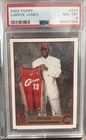 2003 Topps LeBron James #221 PSA 8 Rookie Card.