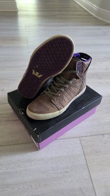 RARE Supra Skytop Chad Muska Pro Model Kola Brown Purple