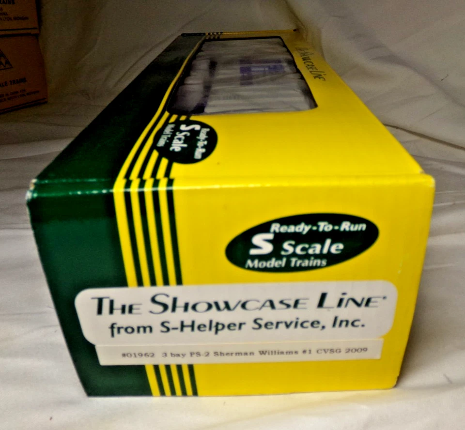 S-Helper Service CVSG 01962 Sherwin Williams 3 Bay Hopper #1 2009 / S Gauge / - Image 2 of 2