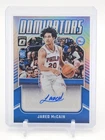 JARED MCCAIN 2024-25 DONRUSS OPTIC DOMINATORS HOLO PRIZM ROOKIE AUTO /99 Q4244