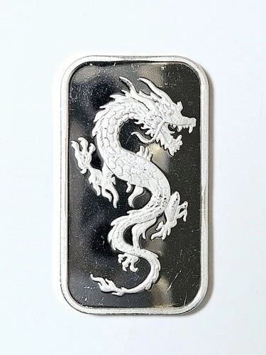 Dragon 5 Grams .999 Fine Silver Bar 🐉