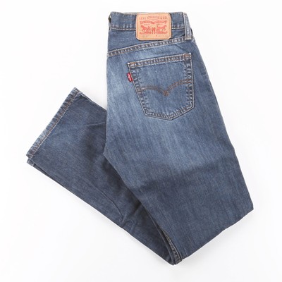 Vintage LEVI'S 514 Blue Denim Slim Straight Jeans Mens W30 L30 | eBay