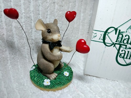Charming Tails My Hearts All A Flutter Groom Figurine Fitz Floyd Valentines - Picture 3 of 11