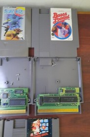 Lote NES Mario Bros. Solo cartuchos de bases de pistola superior Duck Hunt Super C Millipede 