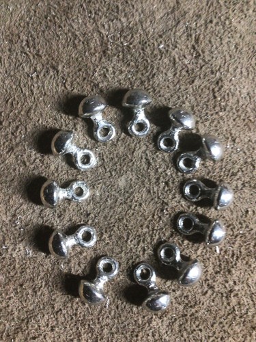 Pewter buttons 10mm small dome (12 pack) for historical clothing & uniforms. - Picture 6 of 6
