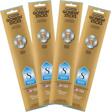 Gonesh Collection #8 – 4 Packs-Classic Incense, 4 Piece