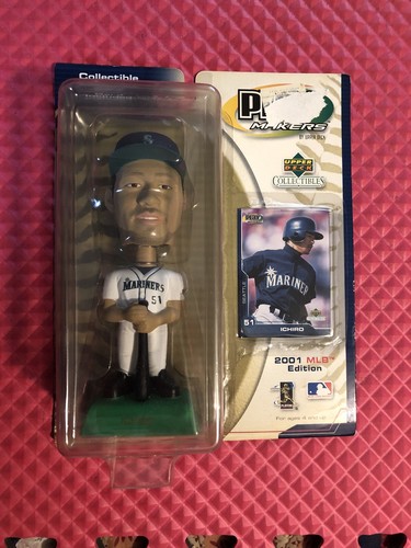Ichiro Suzuki 2001 Upper Deck Play Makers MLB Edition Bobblehead