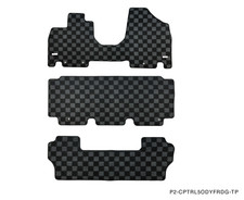 P2M Front & Rear Dark Grey Carpet Floor Mats Set for Honda Odyssey RL5 11-17 New