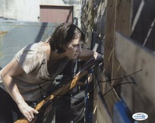 Lauren Cohan Walking Dead Autographed Signed 8x10 Photo ACOA 