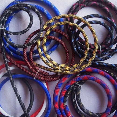 3mm ~ 16mm Color PET Expandable Braided Wire Sleeving Cable 3 Weave High Densely - Picture 4 of 24