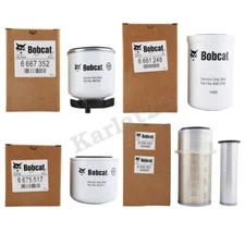 Bobcat Filter Kit Maintenance fit 753 763 763 773 Skid Steer Oil Fuel Diesel