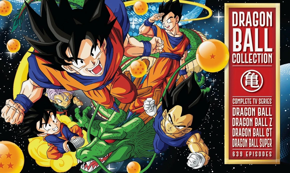 Dragon Ball Series Collection 1986 Z GT Super English Dubbed Version