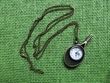 Uhr mit langer Kette - Tennisschläger - ungetragen