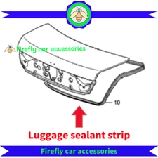 New Weatherstrip Trunk Lid Rubber Seal Fits For 1996-1997 Honda Accord