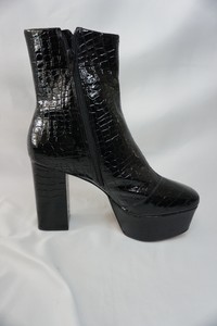 kurt geiger black patent boots