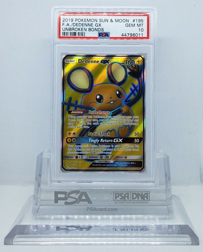 Dedenne-GX graded PSA 10 for sale on eBay